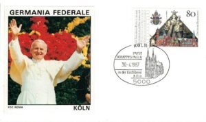 WIZYTA JANA PAWŁA II NIEMCY-KOLN