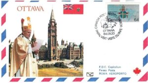 WIZYTA JANA PAWŁA II KANADA-OTTAWA