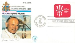 WIZYTA JANA PAWŁA II USA-AGANA GUAM