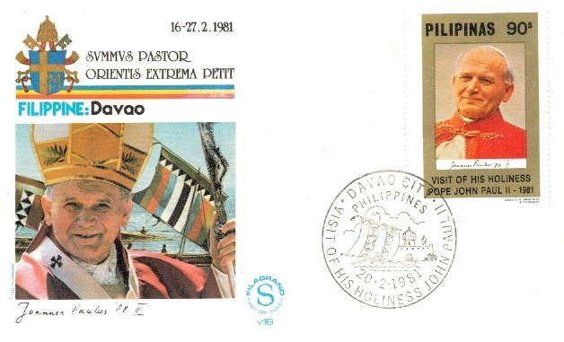 WIZYTA JANA PAWŁA II FILIPINY-DAVAO