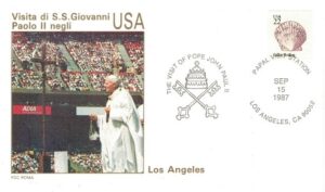 WIZYTA JANA PAWŁA II USA-LOS ANGELES