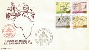 WIZYTA JANA PAWŁA II WATYKAN KOPERTA