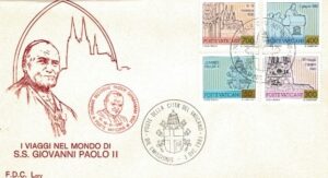 WIZYTA JANA PAWŁA II WATYKAN KOPERTA