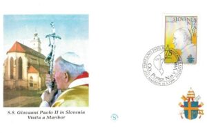 WIZYTA JANA PAWŁA II SŁOWENIA-MARIBOR KOPERTA