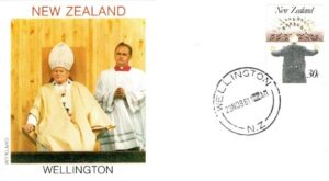 WIZYTA JANA PAWŁA II NOWA ZELANDIA-WELLINGTON KOPERTA