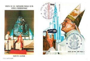 WIZYTA JANA PAWŁA II AFRYKA-MAPUTO KOPERTA