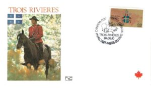 WIZYTA JANA PAWŁA II KANADA-TROIS RIVIERES KOPERTA