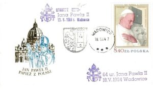 WIZYTA JANA PAWŁA II POLSKA-WADOWICE