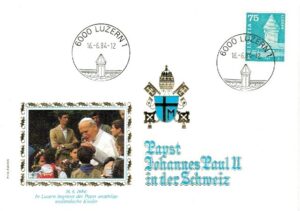 WIZYTA JANA PAWŁA II SZWAJCARIA-LUZERN