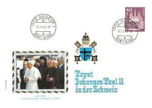 WIZYTA JANA PAWŁA II SZWAJCARIA-GENEWA