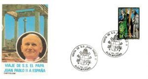 WIZYTA JANA PAWŁA II HISZPANIA-ALBA DE TORMES