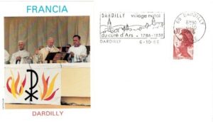 WIZYTA JANA PAWŁA II FRANCJA-DARDILLY