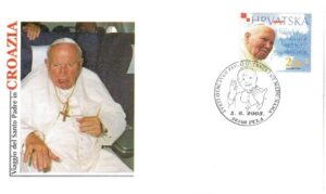 WIZYTA JANA PAWŁA II CHORWACJA-PULA
