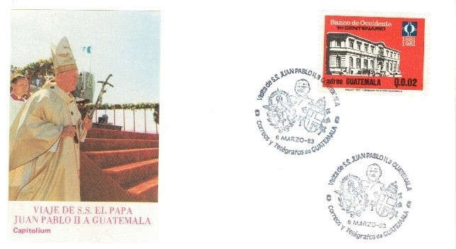 WIZYTA JANA PAWŁA II GWATEMALA