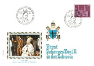 WIZYTA JANA PAWŁA II SZWAJCARIA-EINSIEDELN
