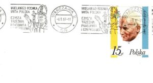 WIZYTA JANA PAWŁA II POLSKA-WARSZAWA