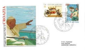 WIZYTA JANA PAWŁA II CHORWACJA-DUBROVNIK