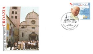 WIZYTA JANA PAWŁA II CHORWACJA-POSJETI SLAVONIJI