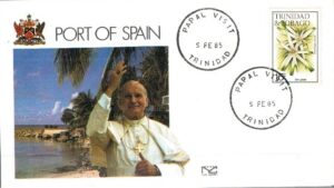 WIZYTA JANA PAWŁA II TRINIDAD I TOBAGO-PORT OF SPAIN