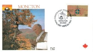 WIZYTA JANA PAWŁA II KANADA-MONCTON