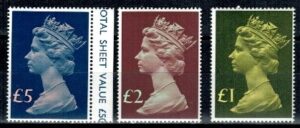 KRÓLOWA ELŻBIETA II ANGLIA MI.732-734**