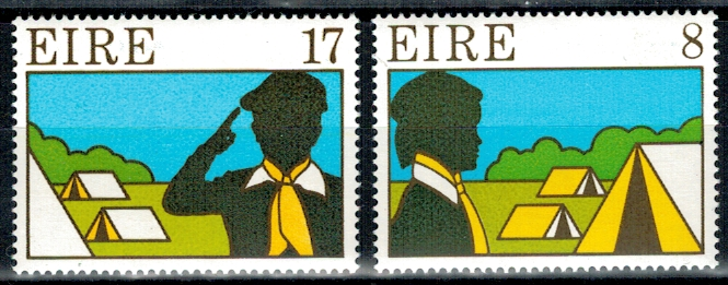 SKAUTING IRLANDIA MI.364-365**