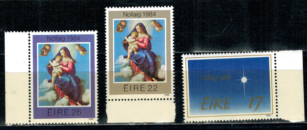 BOŻE NARODZENIE IRLANDIA MI.550-552**