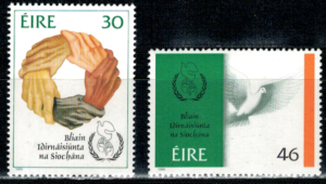 POKÓJ NA ŚWIECIE IRLANDIA MI.603-604**