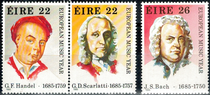 SŁAWNI LUDZIE IRLANDIA MI.565-567**