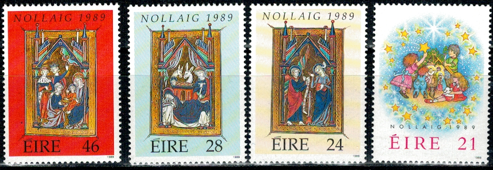 BOŻE NARODZENIE IRLANDIA MI.694-697**