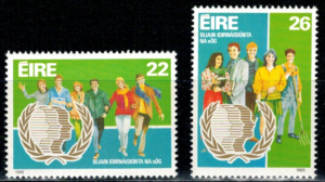 MIĘDZYNARODOWY ROK MŁODZIEŻY IRLANDIA MI.575-576**