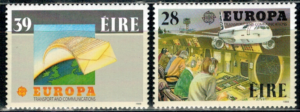 EUROPA CEPT IRLANDIA MI.650-651**