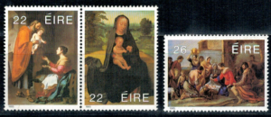 BOŻE NARODZENIE IRLANDIA MI.580-582**