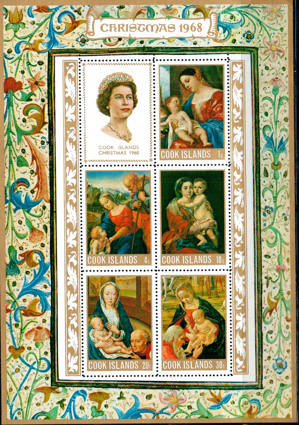 BOŻE NARODZENIE WYSPY COOKA MI.BL.3**