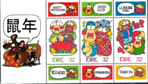 CHIŃSKI NOWY ROK SZCZURA IRLANDIA MI.BL.17**