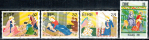 BOŻE NARODZENIE IRLANDIA MI.839-842**