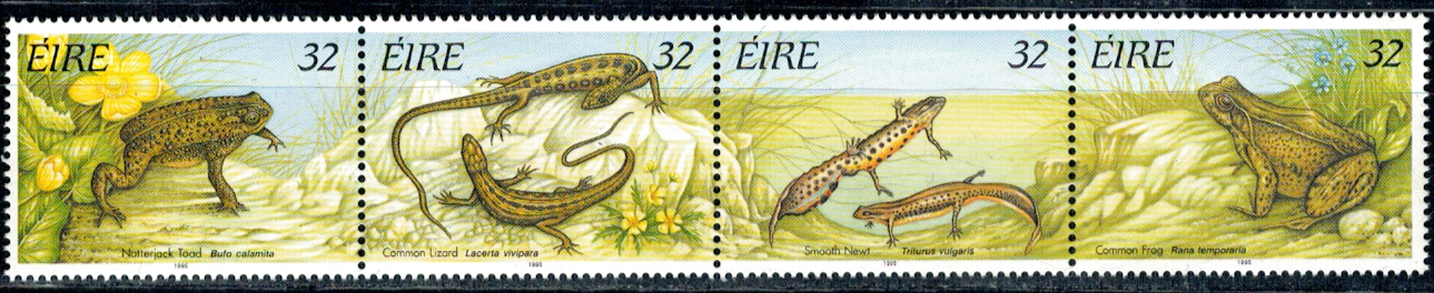 GADY I PŁAZY IRLANDIA MI.909-912**