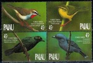 PTAKI PALAU MI.347-350**