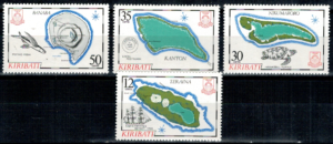 WYSPY KIRIBATI MI.435-438**