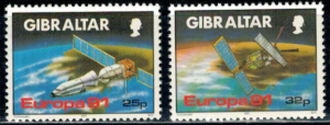 EUROPA GIBRALTAR MI.613-614**