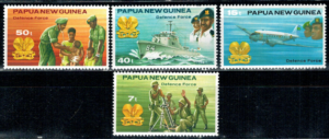 WOJSKO PAPUA NOWA GWINEA MI.409-412**