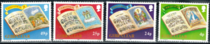 BOŻE NARODZENIE GIBRALTAR MI.628-631**