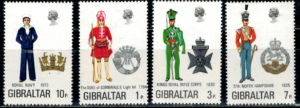 WOJSKO GIBRALTAR MI.289-292**