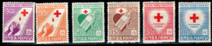 CZERWONY KRZYŻ INDONEZJA MI.165-170**