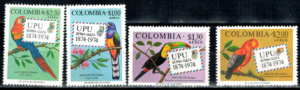 UPU KOLUMBIA MI.1275-1278**