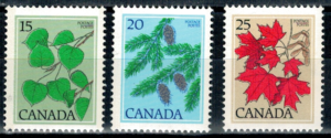FLORA KANADA MI.663-665**