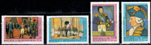 HISTORIA HONDURAS MI.973-976**