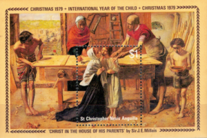 BOŻE NARODZENIE ST.CHRISTOPHER NEVIS ANGUILLA MI.BL.7**