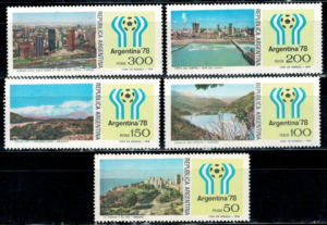 KRAJOBRAZY ARGENTYNA MI.1326-1330**