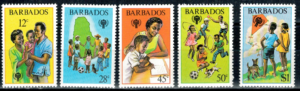 DZIEŃ DZIECKA BARBADOS MI.489-493**